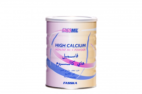 Formulated non-fat milk powder enriched with calcium